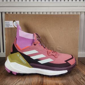 Adidas Terrex Free Hiker 2 GZ0685 Womens Sz 6.5 Pink Trail Hiking Sneaker Shoes